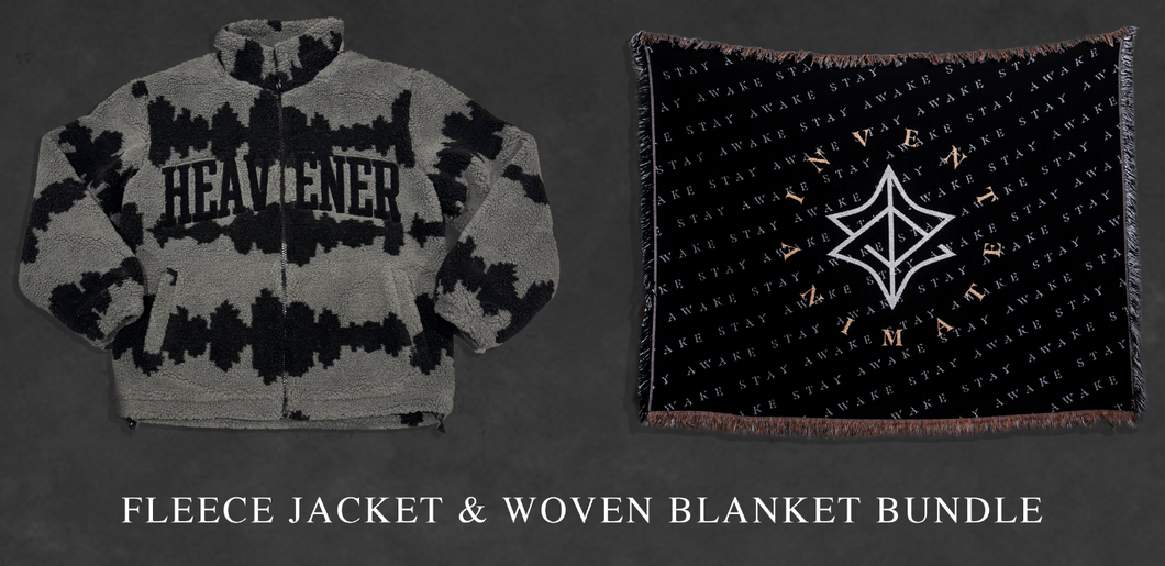 Jacket and Woven Blanket Bundle